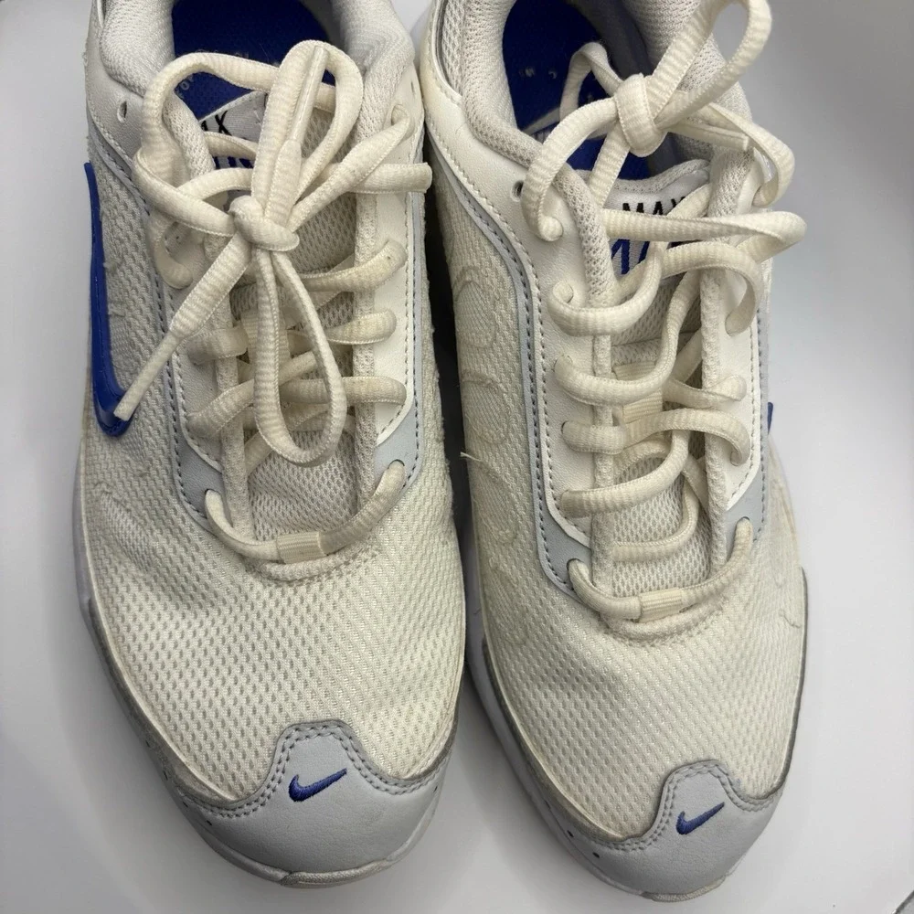 Nike Air Max AP Shoes Womens Size 7 Sail White Ultramarine Sneakers CU4870-111